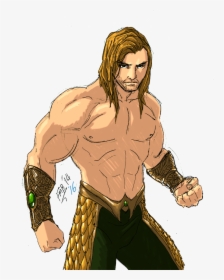 Freeuse Library Aquaman Drawing Realistic, HD Png Download, Transparent PNG