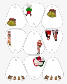 Christmas Gift Tag Templates - Cartoon, HD Png Download, Transparent PNG