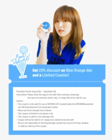 Red Velvet Wendy Blue Orange, HD Png Download, Transparent PNG