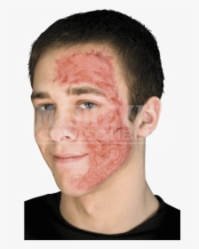 Red Scar Face Roblox Hd Png Download Transparent Png Image