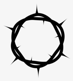 Crown Of Thorns Christianity Thorns, Spines, And Prickles - Png Crown Of Thorns, Transparent Png, Transparent PNG