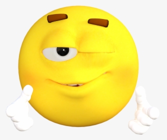 Wink, Emoticon, Emoji, Smile, Face, Cartoon, Eye - Can T You Take A Joke Meaning, HD Png Download, Transparent PNG