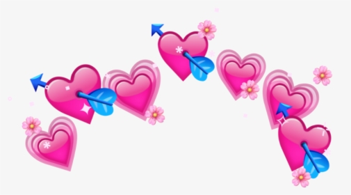 Pink Heart Emoji Transparent, HD Png Download, Transparent PNG