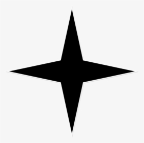 Four Pointed Star, HD Png Download, Transparent PNG