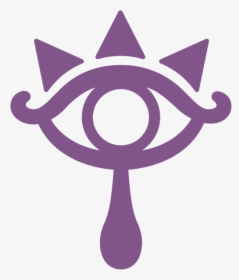 Tloz Series Crest Of The Sheikah Symbol - Zelda The Eye Of Truth, HD Png Download, Transparent PNG