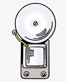 Line Art,electrical Supply,electric Bell - Electric Bell Png, Transparent Png, Transparent PNG