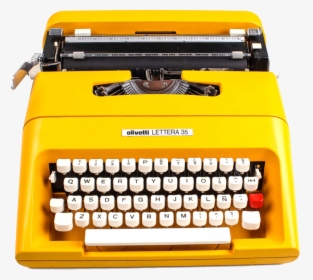 Typewriter Png , Png Download - Maquina De Escrever Olivetti Lettera, Transparent Png, Transparent PNG