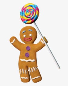 The Gingerbread Man Donkey Shrek The Musical - Gingerbread Man From Shrek, HD Png Download, Transparent PNG
