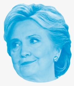 Hillary Clinton Face Png, Transparent Png, Transparent PNG