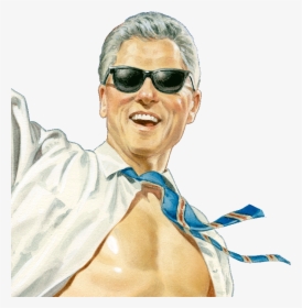 Bill Clinton Fan Art, HD Png Download, Transparent PNG