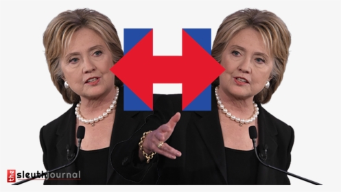 Hillary Clinton Flip Flop - Hillary Clinton Png, Transparent Png, Transparent PNG