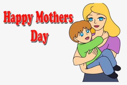 Happy Mothers Day Png Transparent Image - Cartoon, Png Download, Transparent PNG