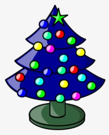 Transparent Christmas Tree Vector Png - Mini Christmas Tree Cartoon, Png Download, Transparent PNG