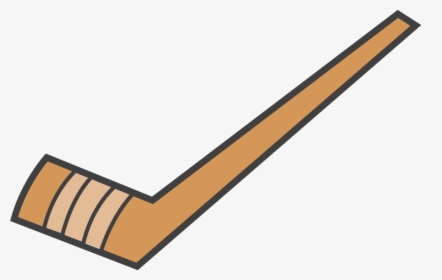 Baseball Bat Line Art - Ice Hockey Stick Clipart, HD Png Download, Transparent PNG