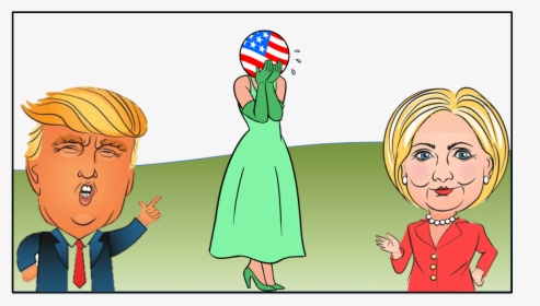 Us Dollar Elections Analysis - Donald Trump En Caricatura Para Colorear, HD Png Download, Transparent PNG
