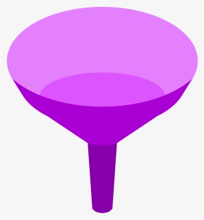 Purple Funnel - Transparent Purple Funnel Icon, HD Png Download, Transparent PNG