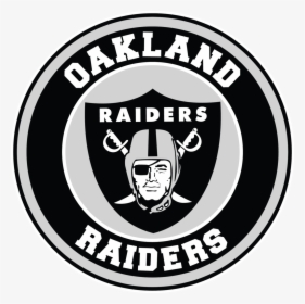 Oakland Raiders Circle Logo, HD Png Download, Transparent PNG