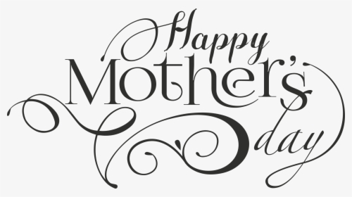 Mother S Day Words Free Clipart - Calligraphy, HD Png Download, Transparent PNG