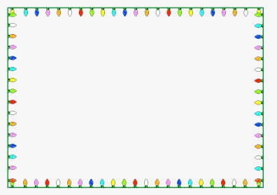 Dazzling Frame Window Border - Christmas Light Border Gif, HD Png Download, Transparent PNG