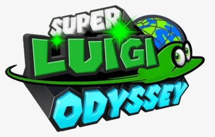 Super Luigi Odyssey Logo - Graphic Design, HD Png Download, Transparent PNG
