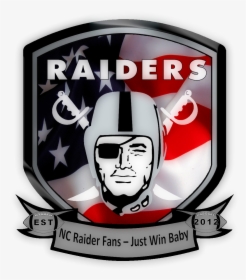 Nc Raider Fans Logo Oakland Raiders Logo, Raiders Fans, - Oakland Raiders Logo, HD Png Download, Transparent PNG