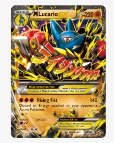 Mega Lucario - Pokemon Cards Ex And Gx, HD Png Download, Transparent PNG