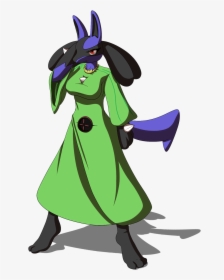 Amber The Lucario , Png Download - Pregnant Lucario, Transparent Png, Transparent PNG