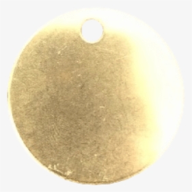 Circular Brass Tag - Circle, HD Png Download, Transparent PNG