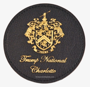 Trump National Charlotte - Gold Foil Coasters, HD Png Download, Transparent PNG