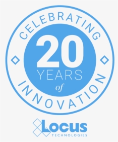 Locus Technologies Celebrates 20 Years Of Innovation - 20 Years Of Innovation, HD Png Download, Transparent PNG
