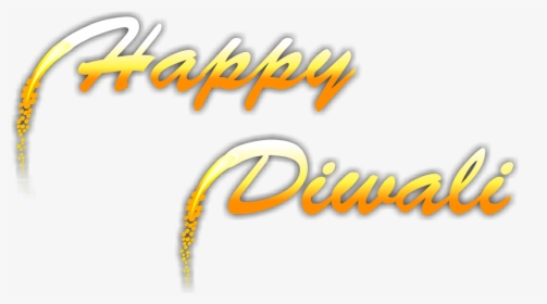 Happy Diwali Vector Transparent - Orange, HD Png Download, Transparent PNG