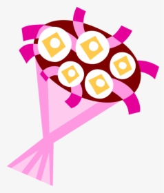 Vector Illustration Of Wedding Flower Bouquet , Png, Transparent Png, Transparent PNG