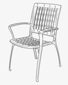 Chair, Garden Chair, Plastic Chair, Wood Chair - Chair Clip Art, HD Png Download, Transparent PNG