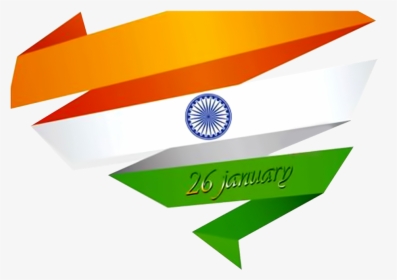 Happy Republic Day Flag Images Hd Wallpapers Photos - Republic Day Flag Png, Transparent Png, Transparent PNG