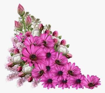 Bouquet Flowers Png Transparent Images Free Download - Bouquet Of Flowers Transparent, Png Download, Transparent PNG