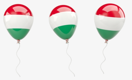 Download Hungary Flag Free Png Image - Indian Tri Colour Balloon, Transparent Png, Transparent PNG
