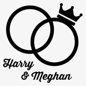 Transparent Wedding Clipart - Harry And Meghan Text, HD Png Download, Transparent PNG