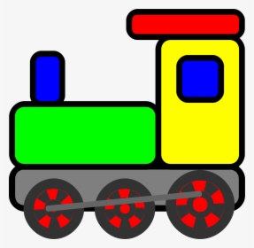 Scripted Toy Train Clip Arts - Free Clip Art Toy Train, HD Png Download, Transparent PNG