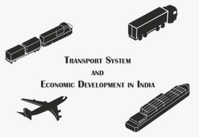 Economic Development In India - Transport And Its Development In India, HD Png Download, Transparent PNG