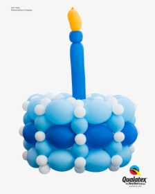First Birthday Cake Png - Ist Birthday Boy Balloons, Transparent Png, Transparent PNG