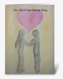 On Your Wedding Day Greeting Card - Love, HD Png Download, Transparent PNG