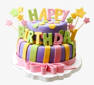 Stack-cake - Png Transparent Birthday Cakes, Png Download, Transparent PNG