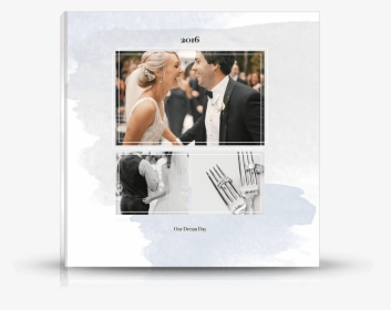 Front Photo Book Cover Designed For Engagements And - Wedding Photo Book Cover Design, HD Png Download, Transparent PNG