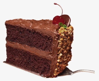 Slice Of Chocolate Cake Png Picture - Birthday Cake Piece Png, Transparent Png, Transparent PNG