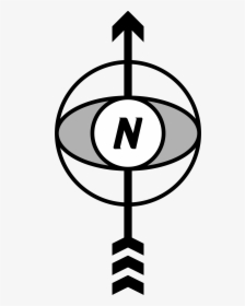 North Arrow Sun Block - Architectural North Orientation Png, Transparent Png, Transparent PNG