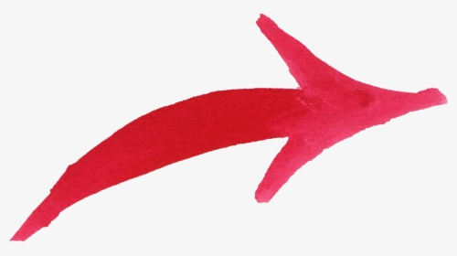 Transparent Red Arrow - Red Arrow Drawing Png, Png Download, Transparent PNG