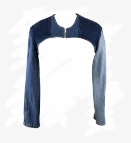 The Denim Bolero   Class Lazyload Lazyload Fade In - Long-sleeved T-shirt, HD Png Download, Transparent PNG