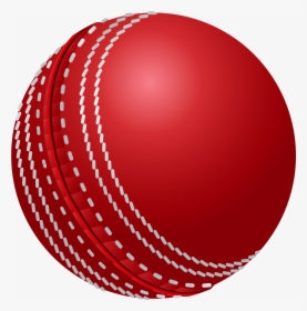 Transparent Red Ball Png - Transparent Background Cricket Ball Png, Png Download, Transparent PNG