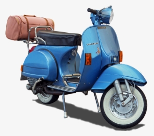 Moped - Vespa Scooter Old Model, HD Png Download, Transparent PNG