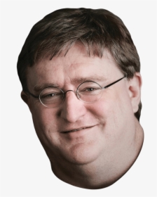 Gaben Smile - Gabe Newell, HD Png Download, Transparent PNG